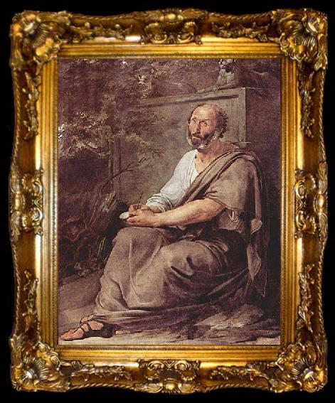 framed  Francesco Hayez Aristoteles, ta009-2